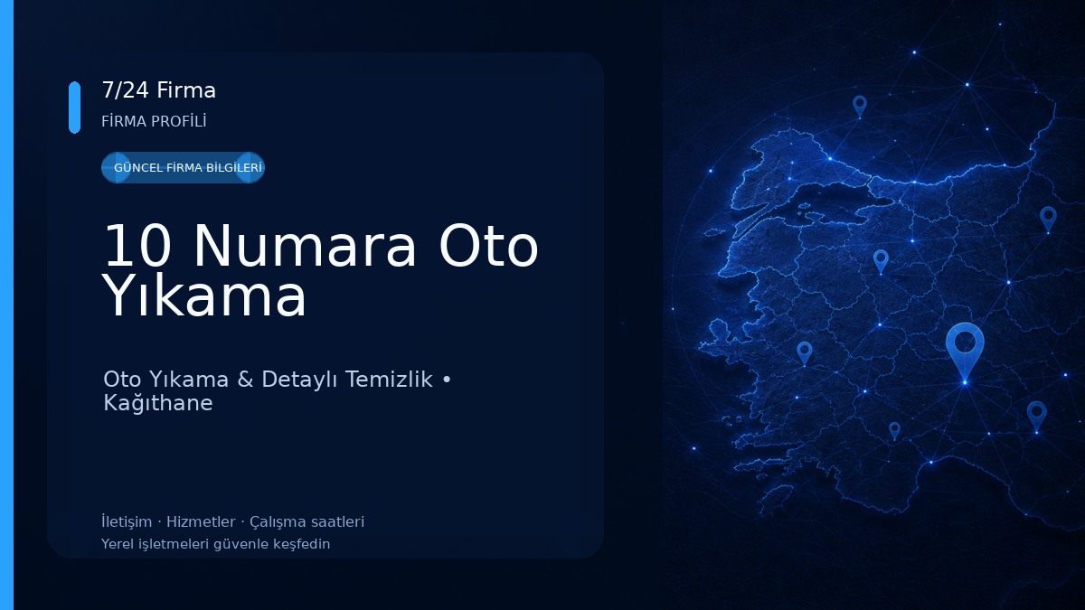 10 Numara Oto Yıkama