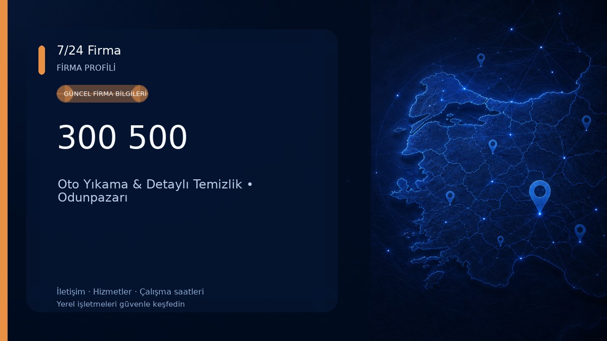 300 500 Oto Yıkama & Detaylı Temizlik