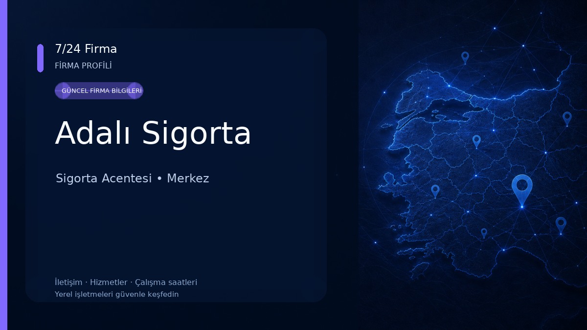 Adalı Sigorta Sigorta Acentesi