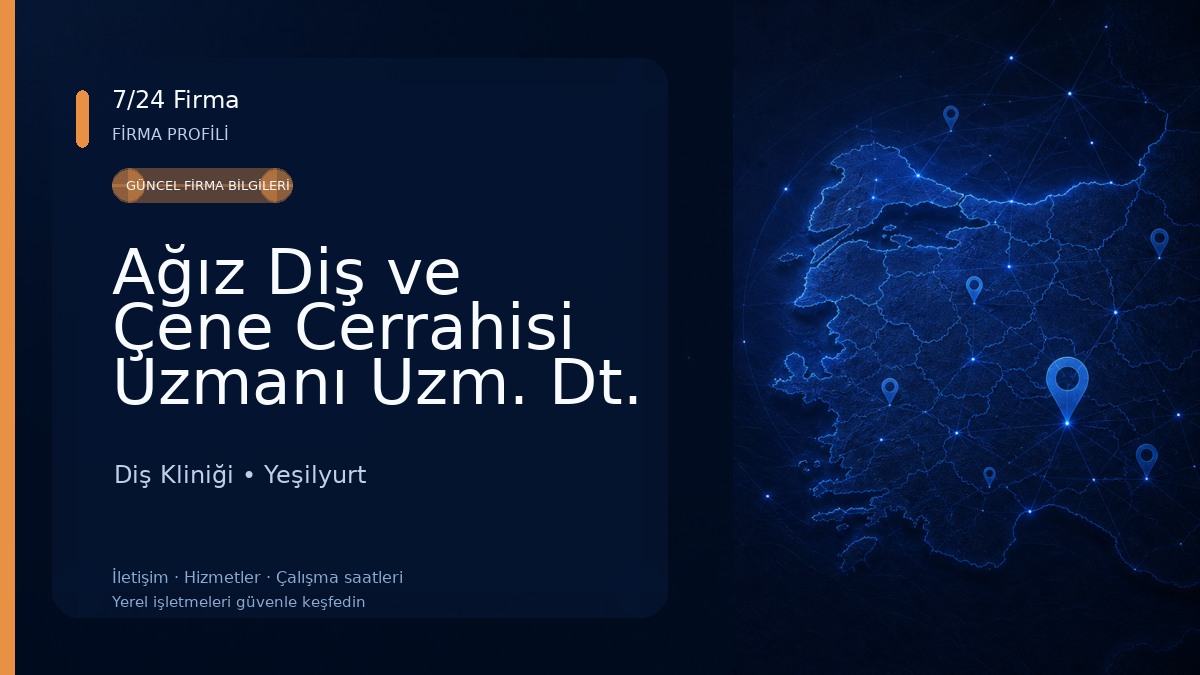 Ağız Diş ve Çene Cerrahisi Uzmanı Uzm. Dt. Burakhan Hakan Tanışık Diş Kliniği