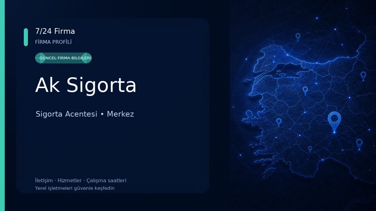 Ak Sigorta Sigorta Acentesi