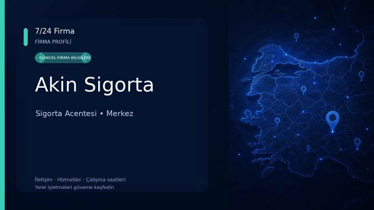 Akin Sigorta Sigorta Acentesi