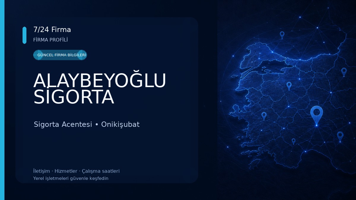 ALAYBEYOĞLU SİGORTA Sigorta Acentesi