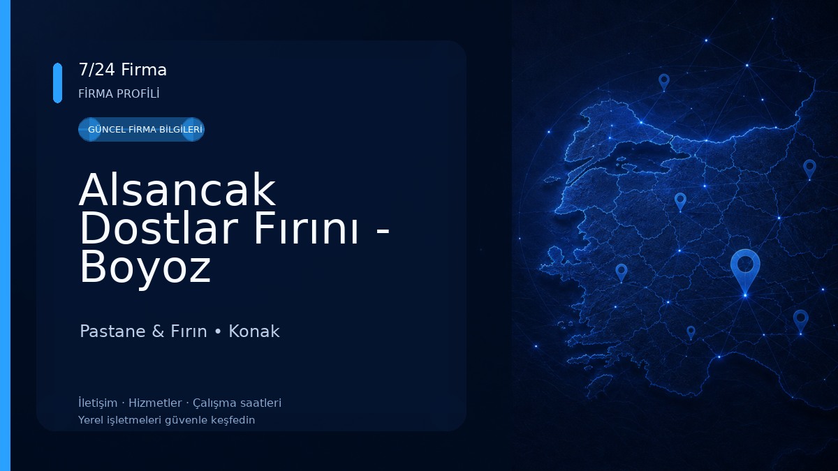 Alsancak Dostlar Fırını - Boyoz Pastane & Fırın
