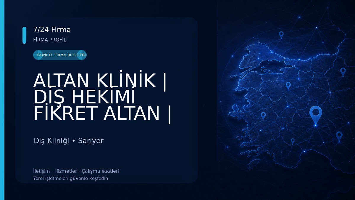 ALTAN KLİNİK | DİŞ HEKİMİ FİKRET ALTAN | İmplant, Zirkonyum, Gülüş Tasarımı, Diş Beyazlatma, Estetik Diş | Maslak İSTANBUL
