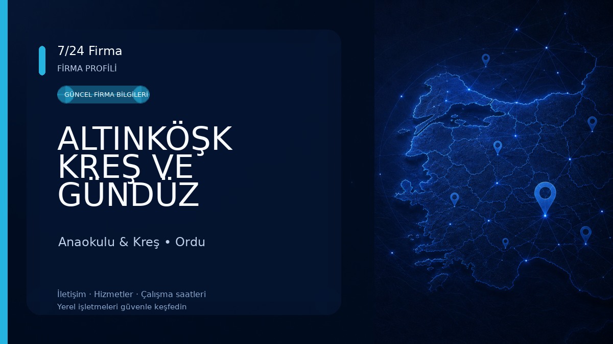ALTINKÖŞK KREŞ VE GÜNDÜZ BAKIMEVİ 