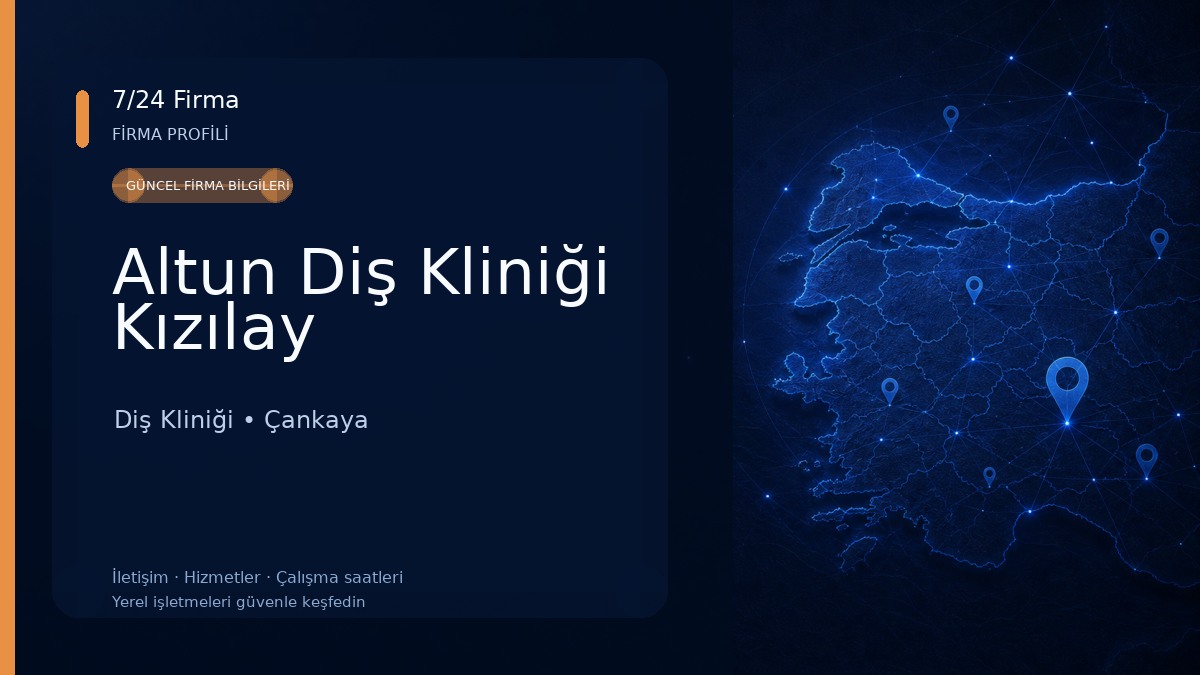 Altun Diş Kliniği Kızılay