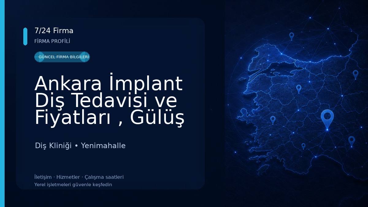 Ankara İmplant Diş Tedavisi ve Fiyatları , Gülüş Tasarımı ,Diş Hekimi Uzm.Dt. Ela Çabuk Renklibay, Diş Kliniği