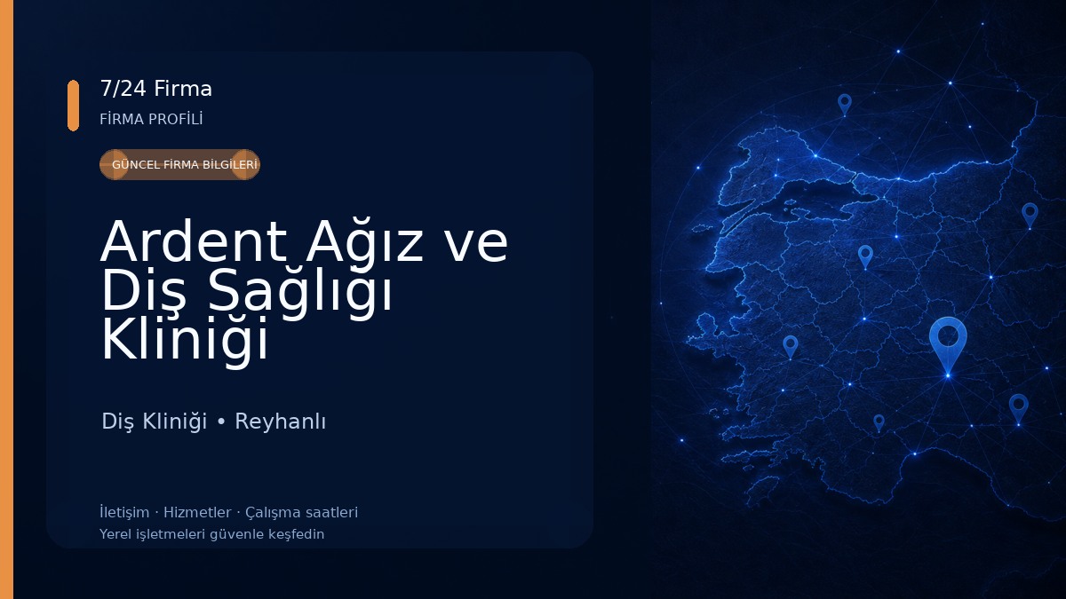 Ardent Ağız ve Diş Sağlığı Kliniği Diş Kliniği