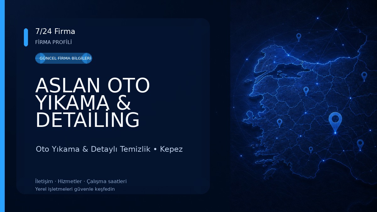 ASLAN OTO YIKAMA & DETAİLİNG