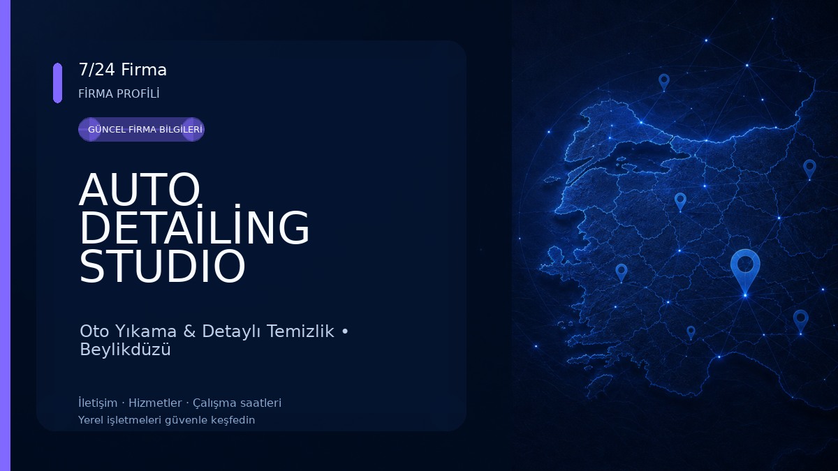AUTO DETAİLİNG STUDIO Oto Yıkama & Detaylı Temizlik