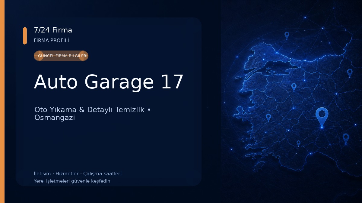 Auto Garage 17 Oto Yıkama & Detaylı Temizlik