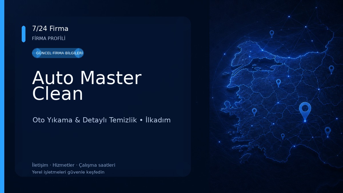 Auto Master Clean Oto Yıkama & Detaylı Temizlik