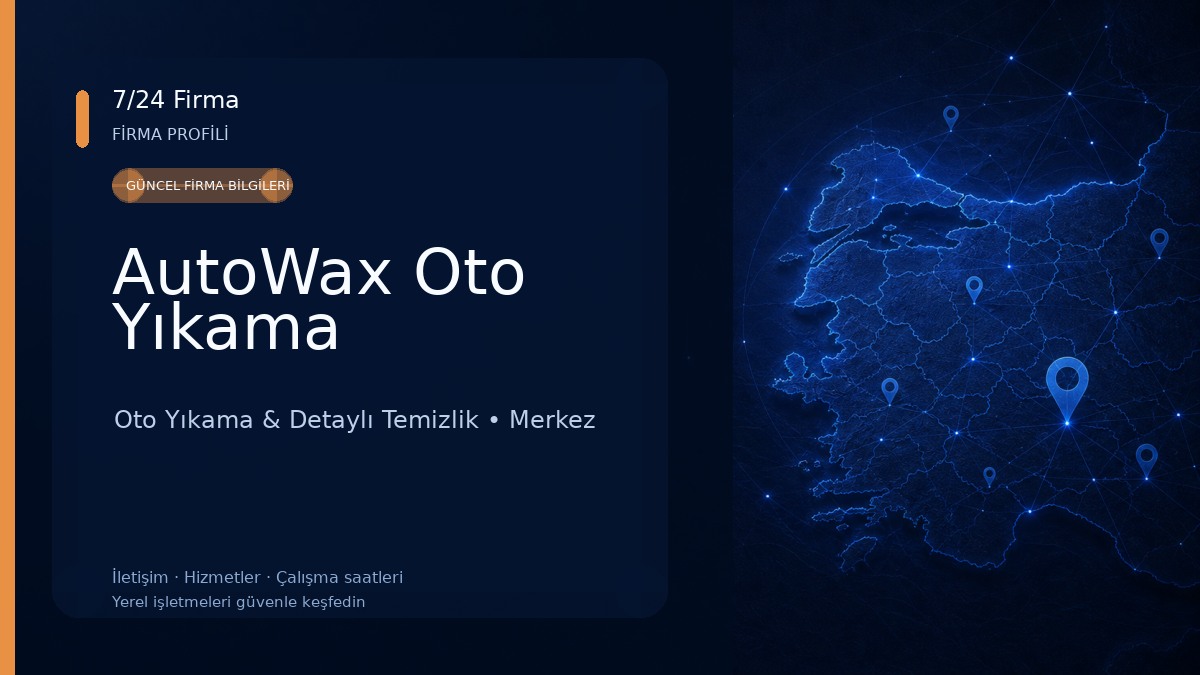 AutoWax Oto Yıkama Oto Yıkama & Detaylı Temizlik