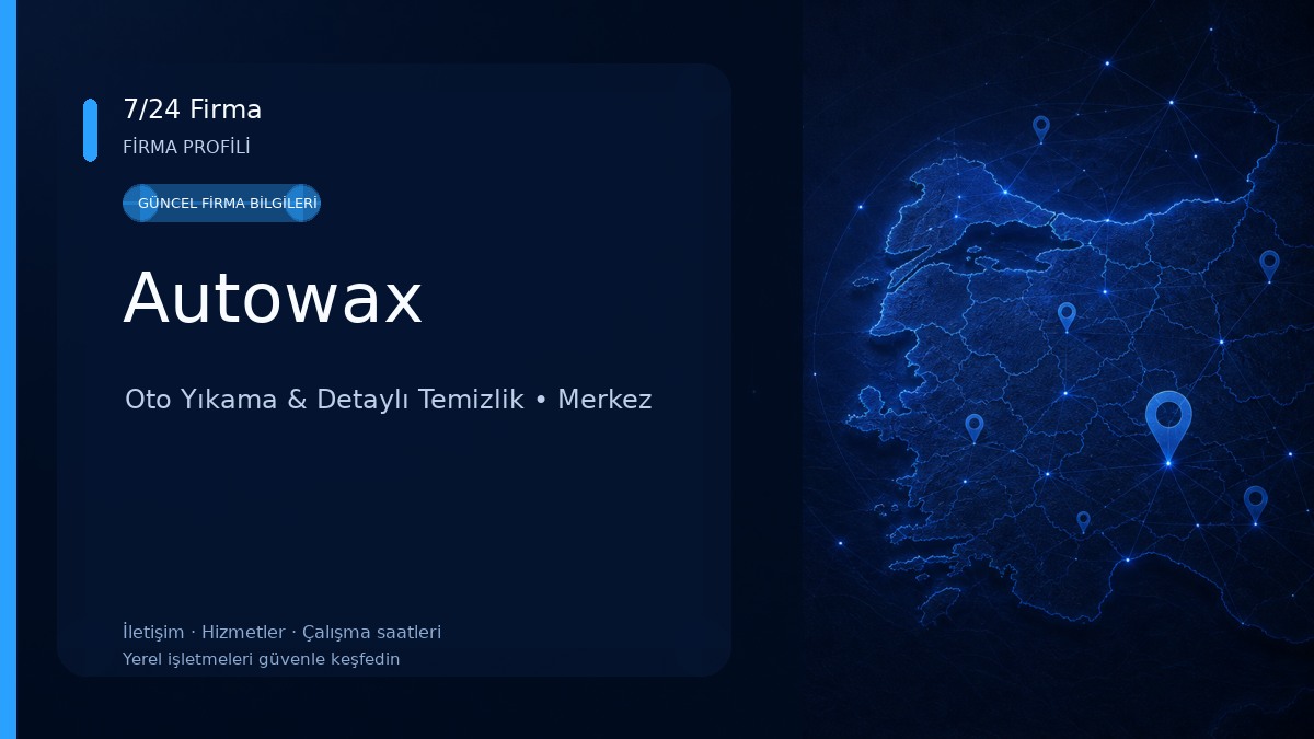 Autowax Oto Yıkama & Detaylı Temizlik