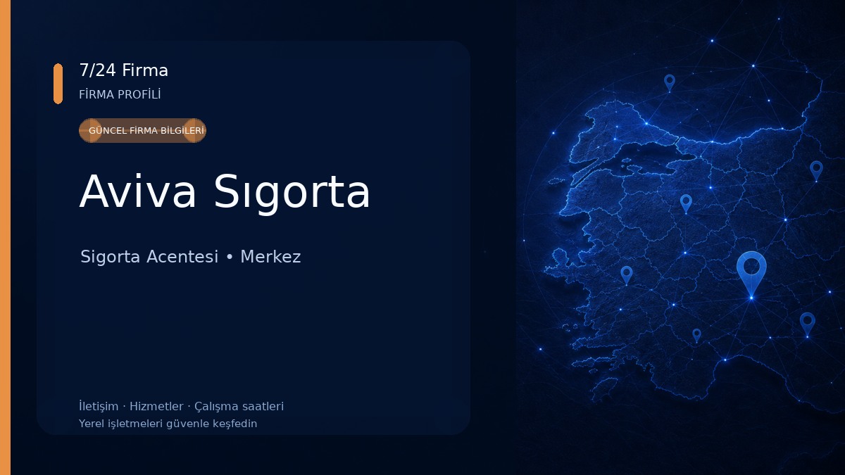 Aviva Sıgorta Sigorta Acentesi