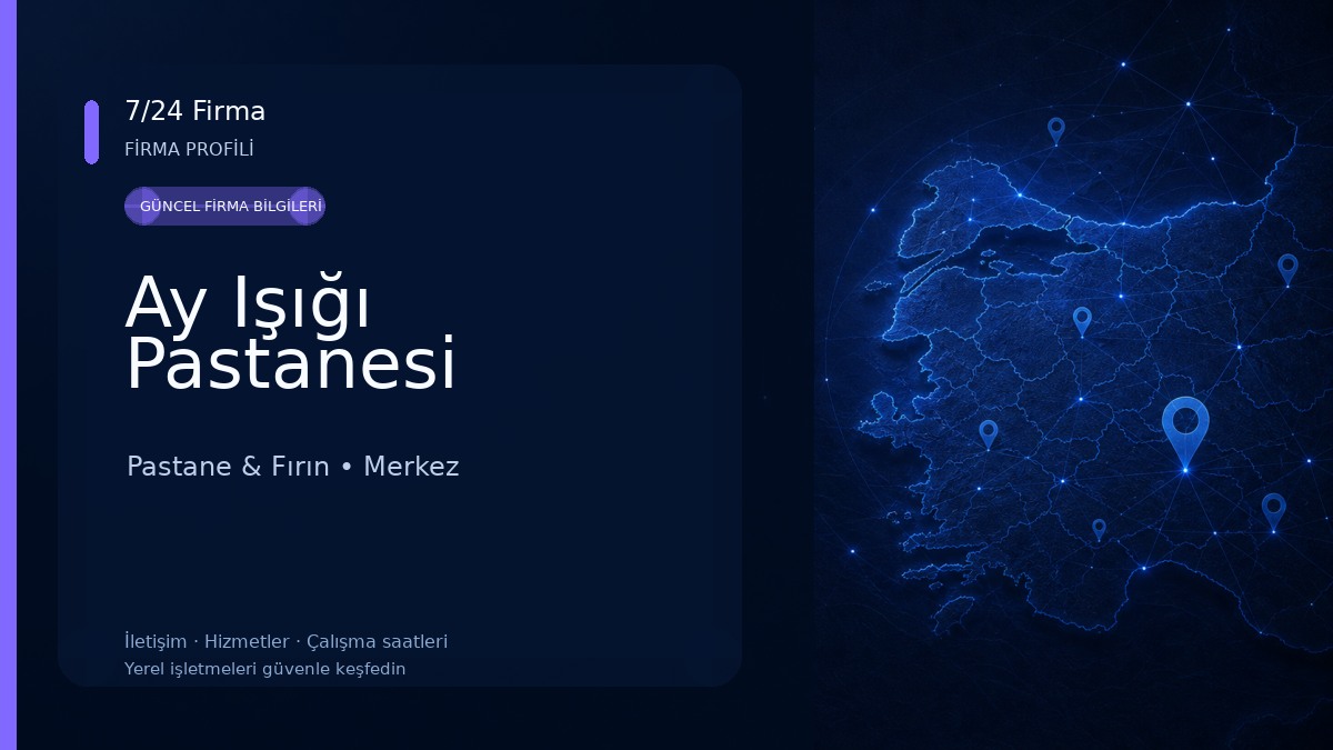 Ay Işığı Pastanesi Pastane & Fırın