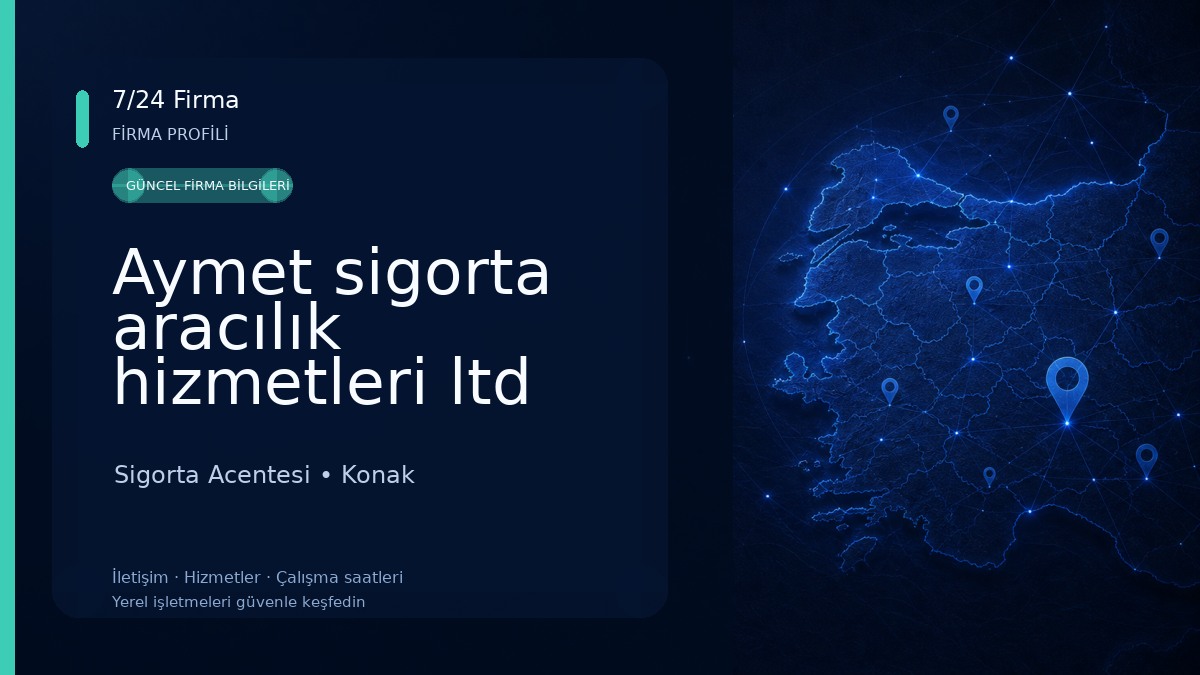 Aymet sigorta aracılık hizmetleri ltd şirketi Sigorta Acentesi