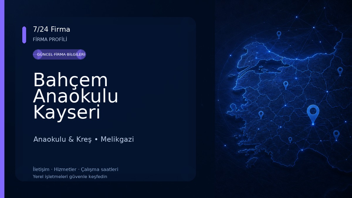 Bahçem Anaokulu Kayseri