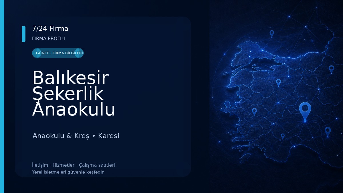 Balıkesir Şekerlik Anaokulu Anaokulu & Kreş