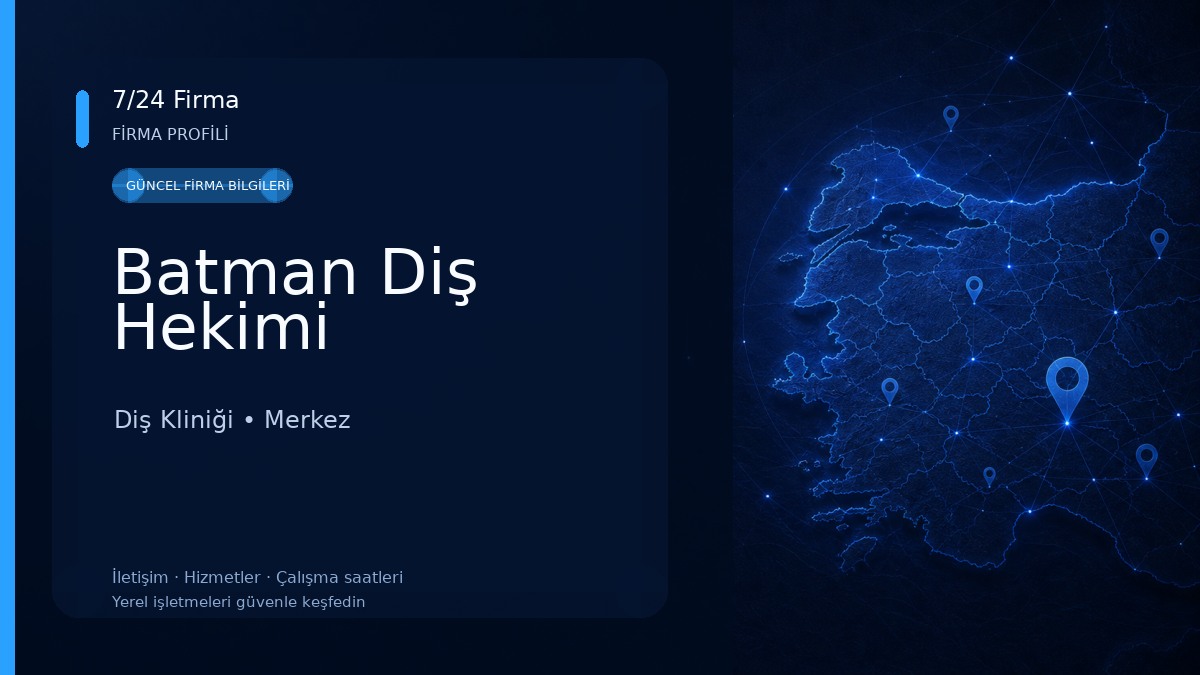 Batman Diş Hekimi Diş Kliniği