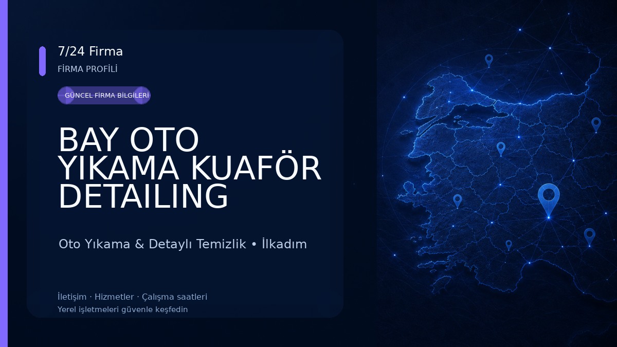 BAY OTO YIKAMA KUAFÖR DETAILING Oto Yıkama & Detaylı Temizlik