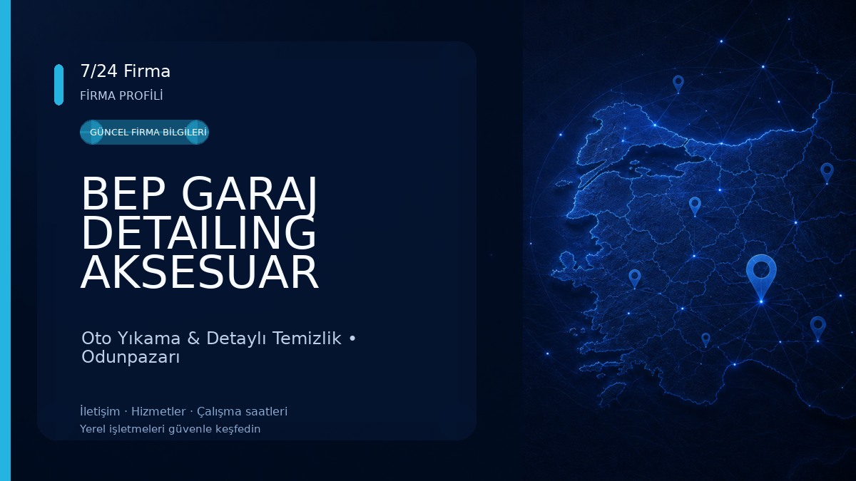 BEP GARAJ DETAILING AKSESUAR Oto Yıkama & Detaylı Temizlik