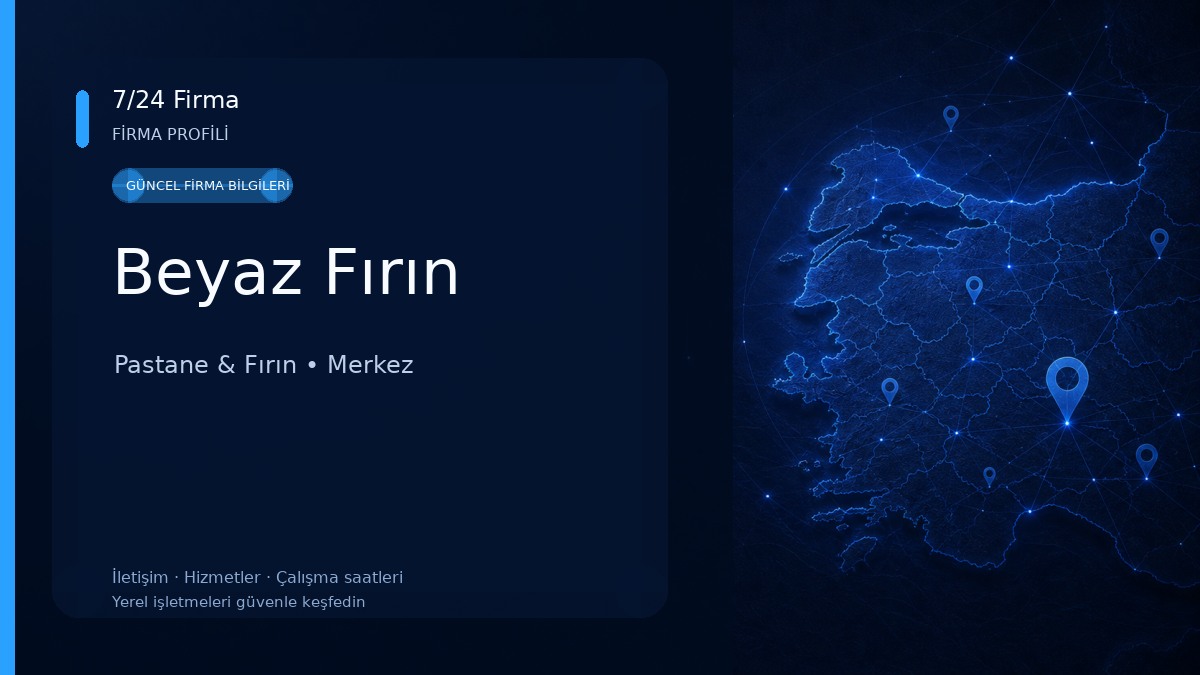 Beyaz Fırın Pastane & Fırın