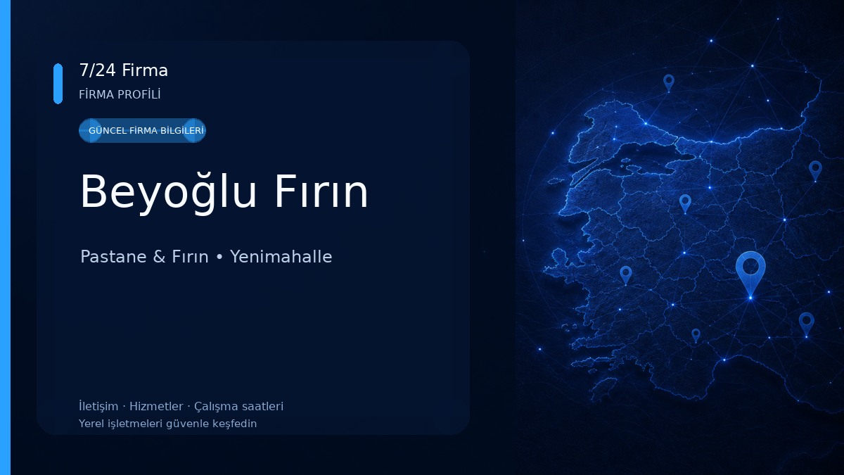 Beyoğlu Fırın Pastane & Fırın