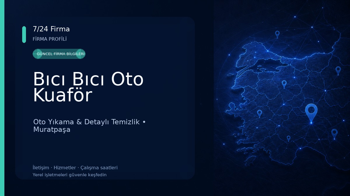 Bıcı Bıcı Oto Kuaför Oto Yıkama & Detaylı Temizlik