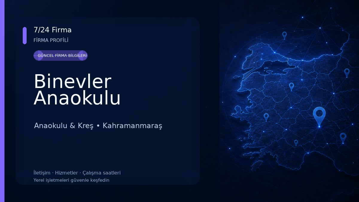 Binevler Anaokulu Anaokulu & Kreş