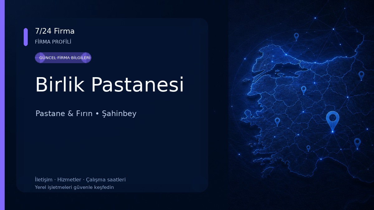 Birlik Pastanesi Pastane & Fırın