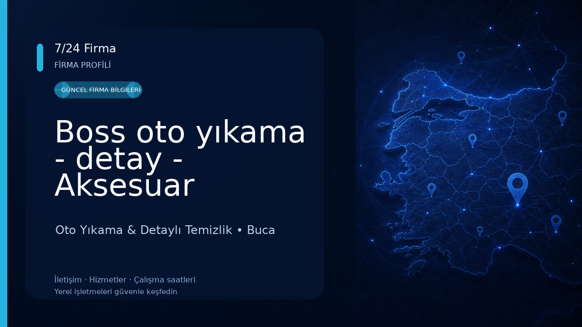 Boss oto yıkama - detay - Aksesuar Oto Yıkama & Detaylı Temizlik