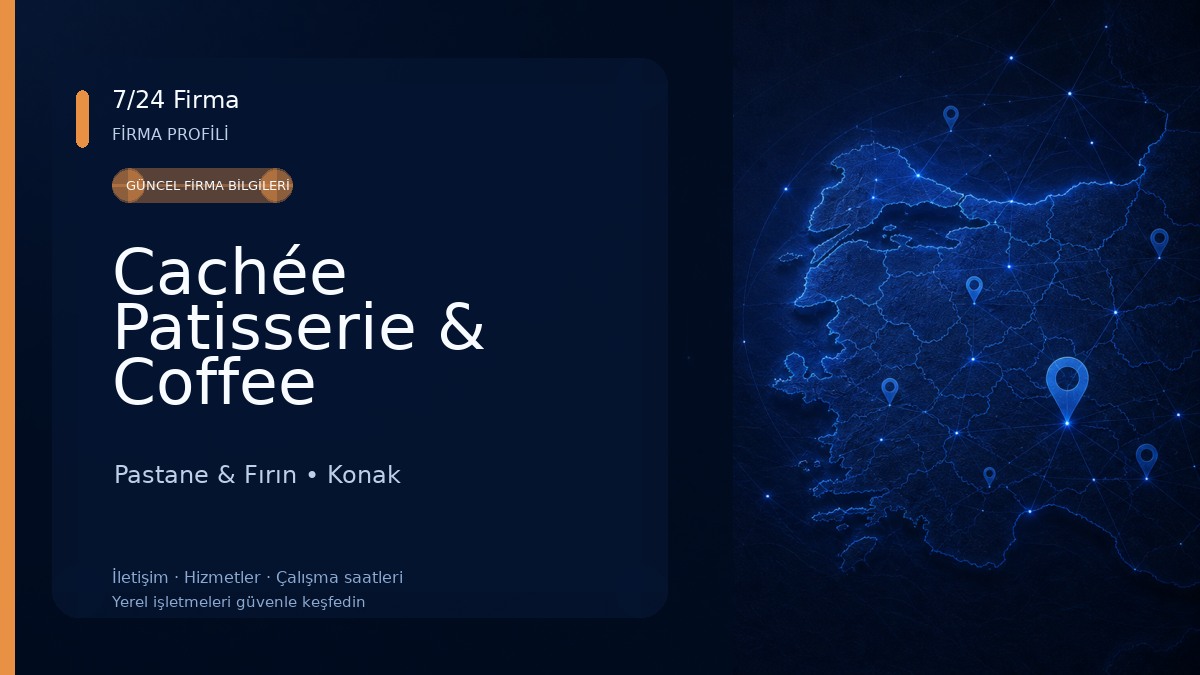 Cachée Patisserie & Coffee Pastane & Fırın