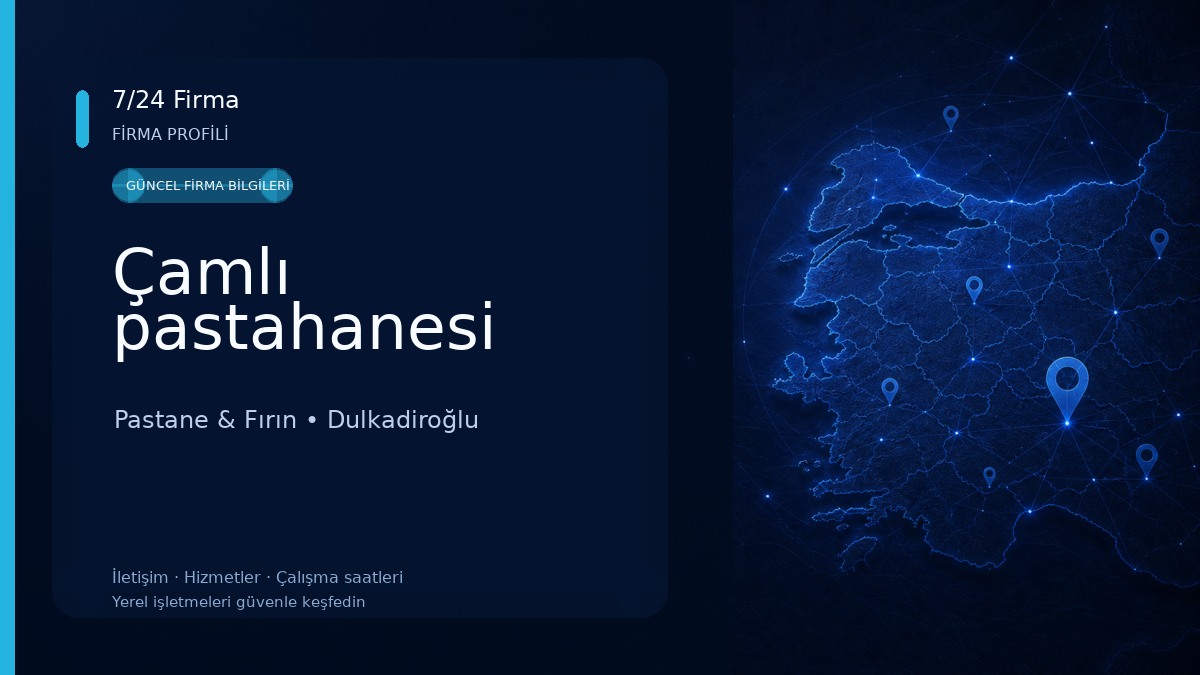 Çamlı pastahanesi Pastane & Fırın