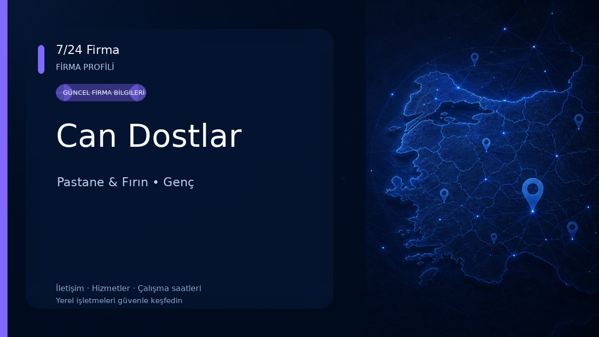 Can Dostlar Pastane & Fırın