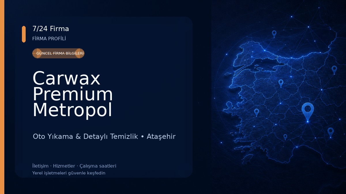 Carwax Premium Metropol İstanbul