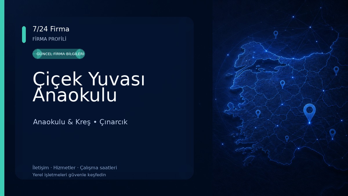 Çiçek Yuvası Anaokulu Anaokulu & Kreş