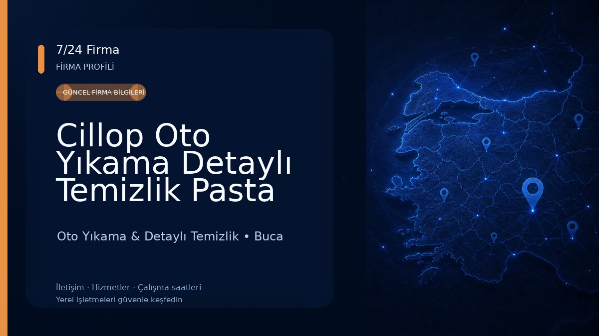Cillop Oto Yıkama Detaylı Temizlik Pasta Cila Seramik Kaplama Oto Yıkama & Detaylı Temizlik