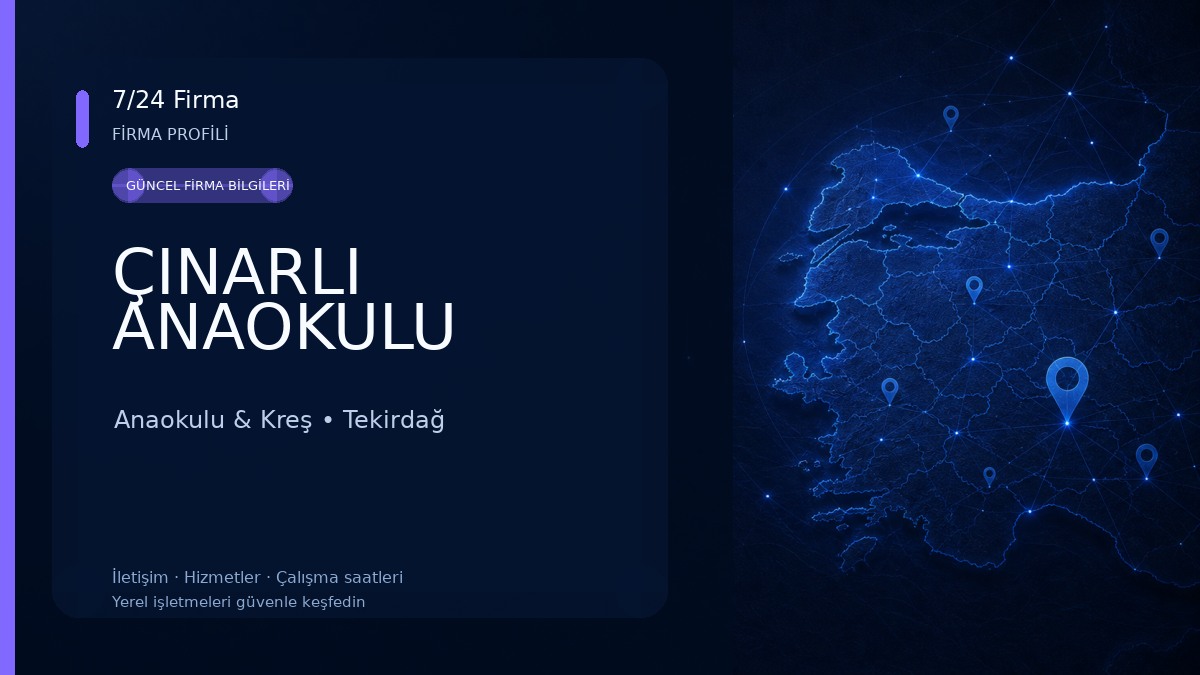 ÇINARLI ANAOKULU Anaokulu & Kreş