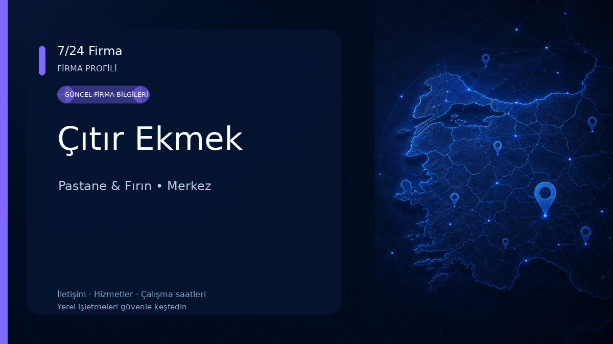 Çıtır Ekmek Pastane & Fırın