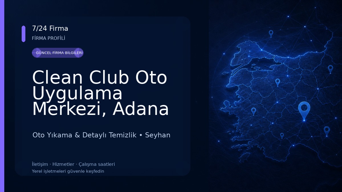 Clean Club Oto Uygulama Merkezi, Adana PPF Kaplama , Adana Cam Filmi , Adana