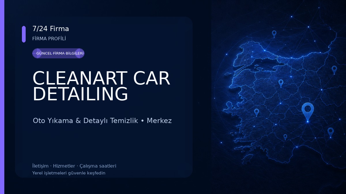 CLEANART CAR DETAILING Oto Yıkama & Detaylı Temizlik