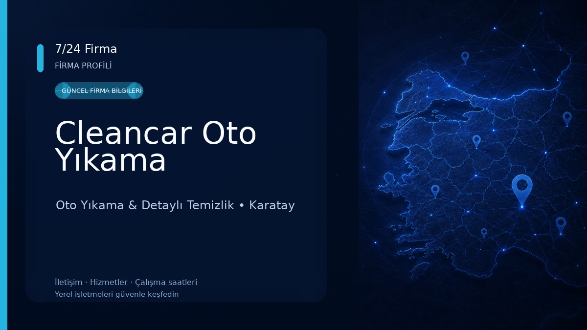 Cleancar Oto Yıkama Oto Yıkama & Detaylı Temizlik