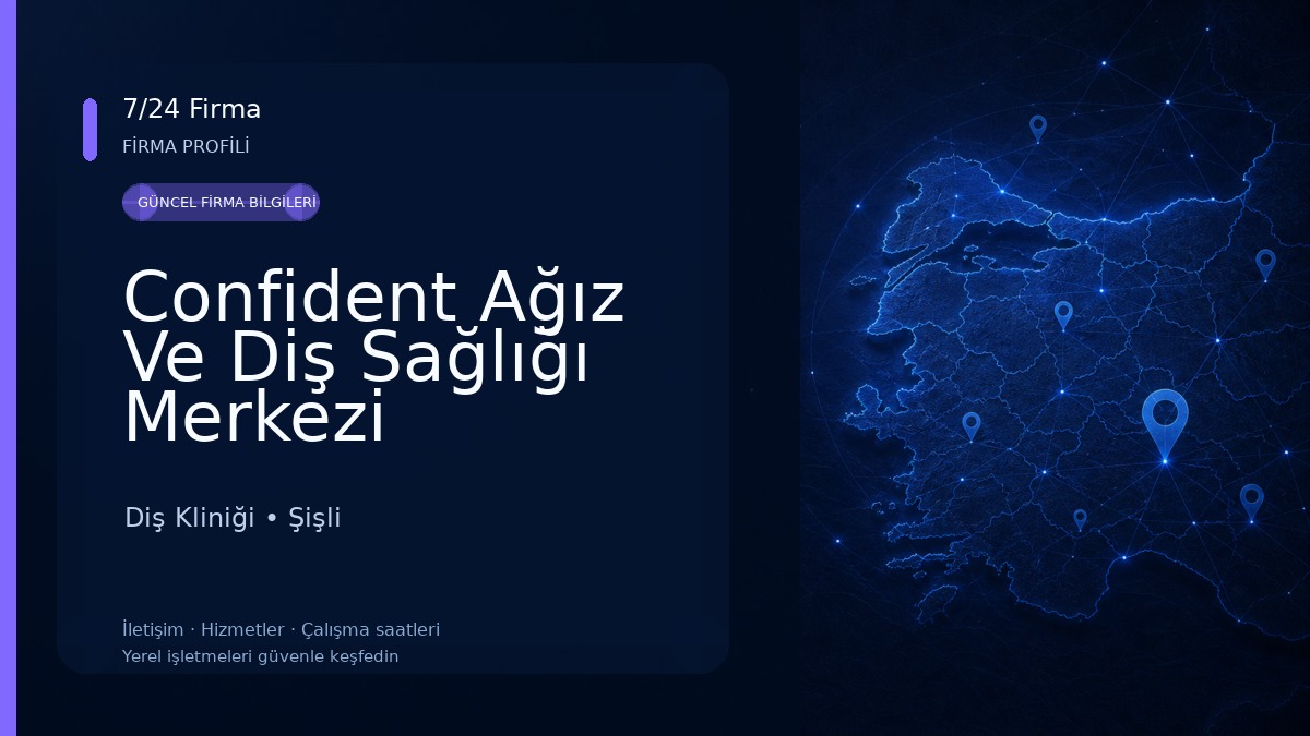 Confident Ağız Ve Diş Sağlığı Merkezi Diş Kliniği