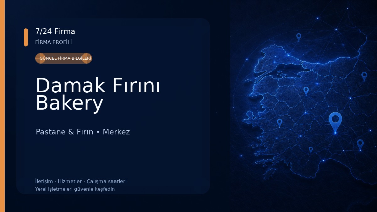 Damak Fırını Bakery Pastane & Fırın