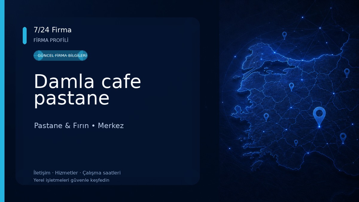 Damla cafe pastane Pastane & Fırın