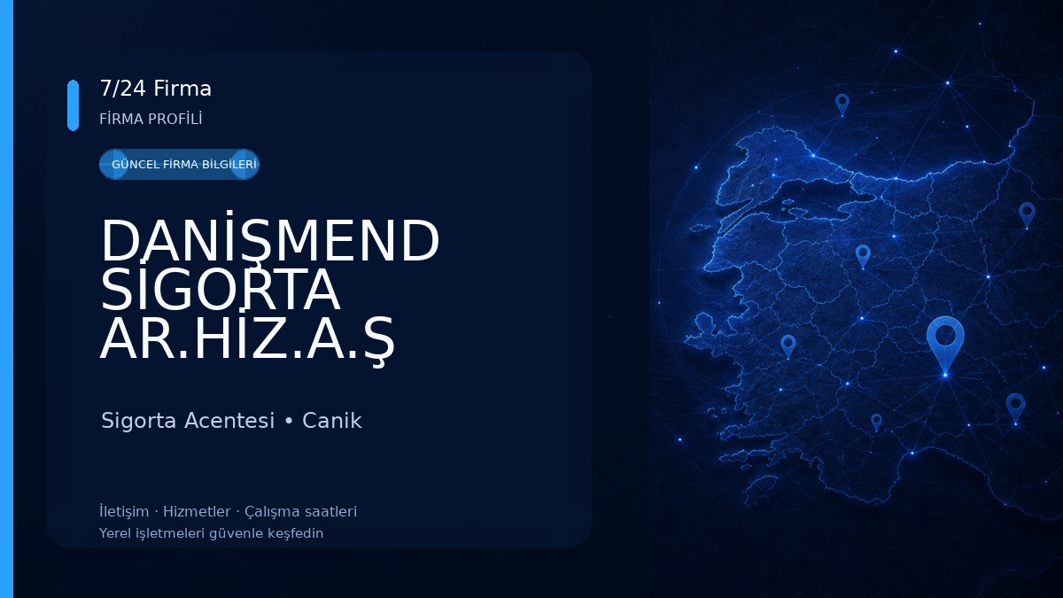 DANİŞMEND SİGORTA AR.HİZ.A.Ş Sigorta Acentesi