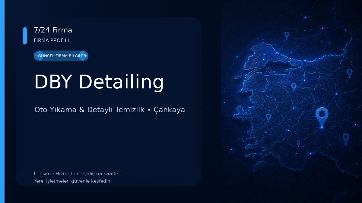 DBY Detailing Oto Yıkama & Detaylı Temizlik