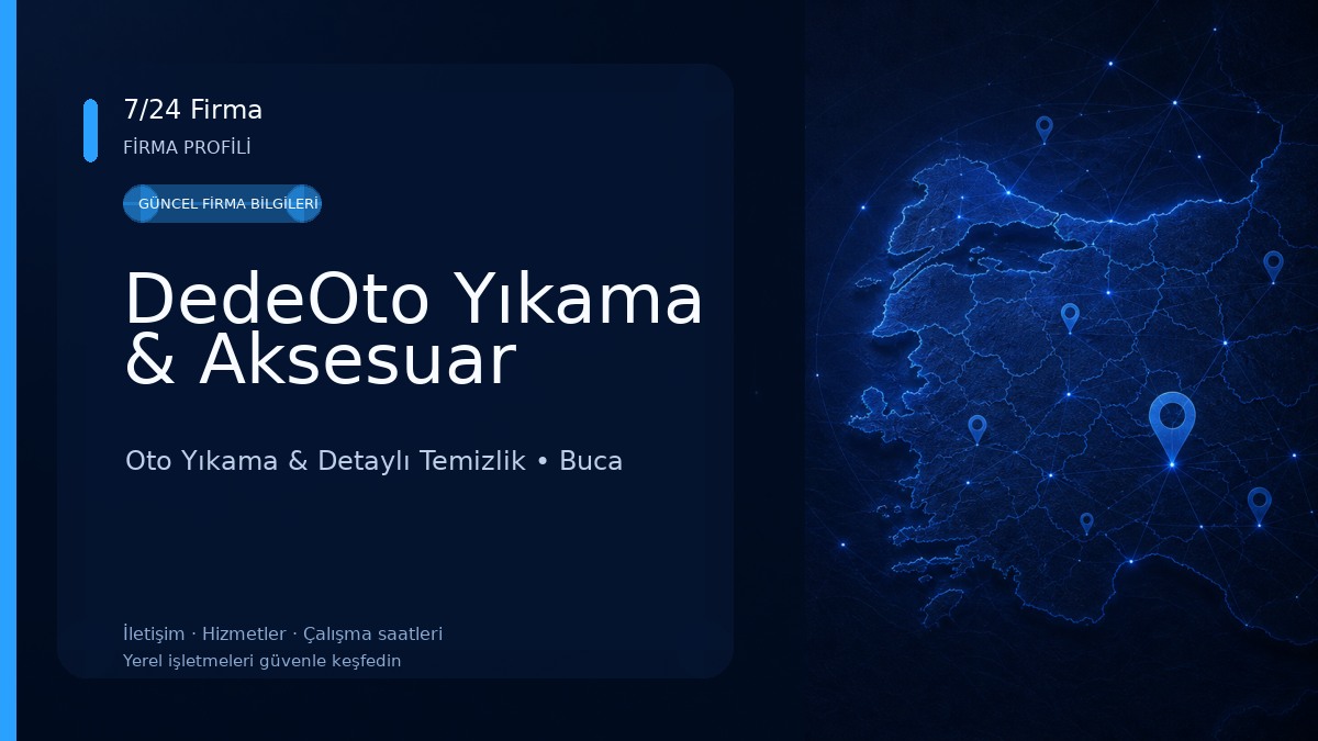 DedeOto Yıkama & Aksesuar